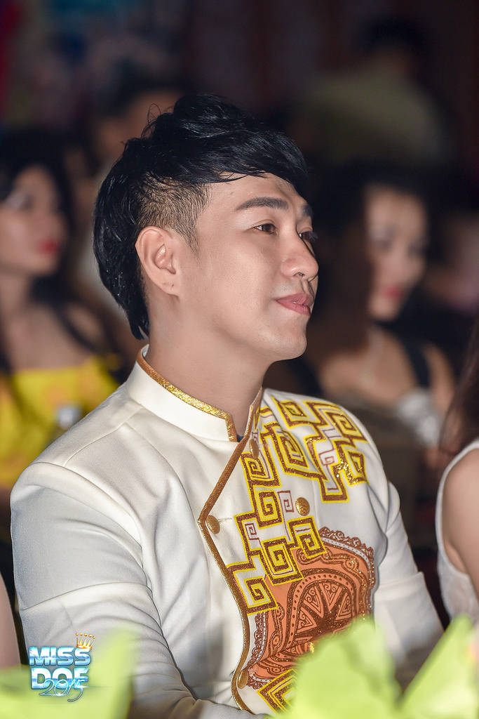 Designer Duong Ngoc Long as Judge of the final round of MISS DOF 2015